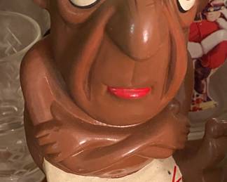 Vintage Made in Japan "No Dancin War Dance This is Swing Dad" Nodder/Bobble Head Figure