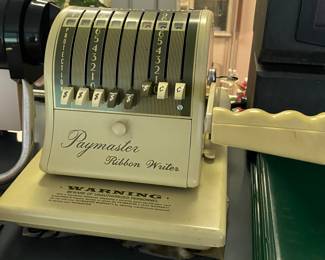 Vintage Paymaster Ribbon Writer