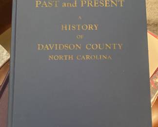 Pathfinders Past and Present History of Davidson County N.C.