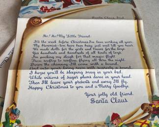 Vintage Santa Claus Letters