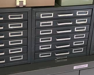 Vintage Steelmaster File Boxes