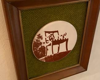Thomasville "Big Chair" Wall Hanging