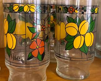 Retro Hildi Drinking Glasses 