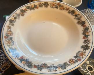 Griffin & Bland Hotel China Bowl