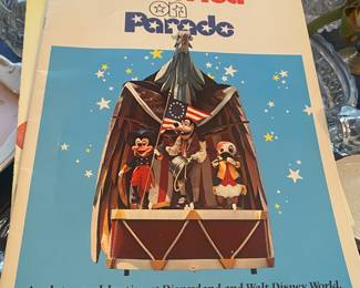 America on Parade Disneyland Program