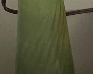 Green Glass Vase