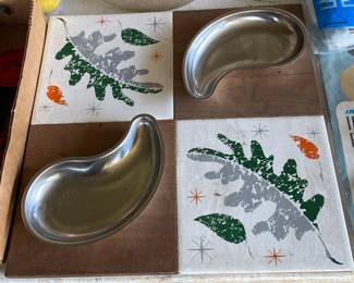 Mid-century Snack Tray