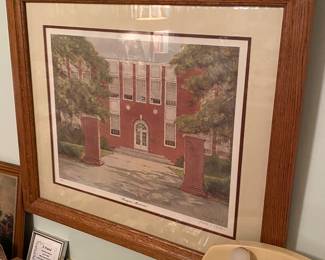Signed and Numbered "Fairgrove Memories" by James Shuler 
