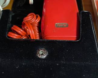 Red Norelco Shaver