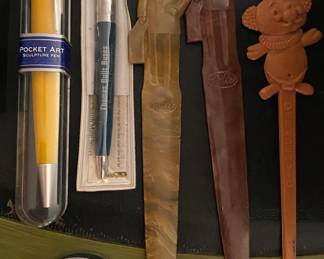 Vintage Letter Openers and Ink Pens