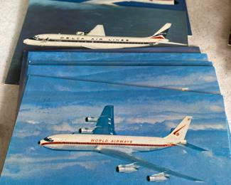 Vintage Airlines Postcards
