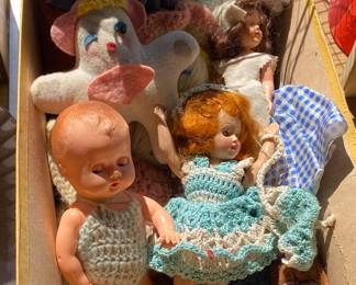 Assorted Old Baby Dolls