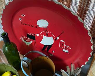 Mid-century Serving Tray