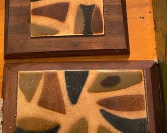 Mid-century Desk Set