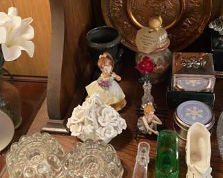 Assorted Glass and Decor