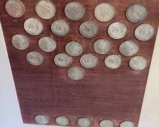 Assorted 26 Peace and Morgan Silver Dollars