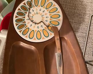 Vintage Cheese/Snack Tray