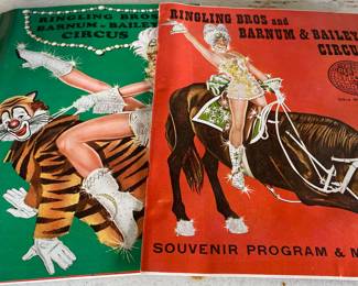 Barnum & Bailey Circus Programs