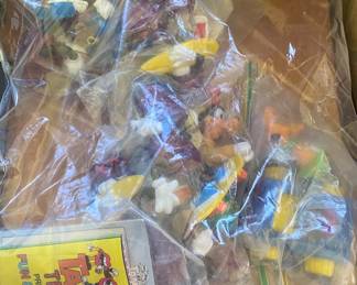 California Raisin and Disney Figures