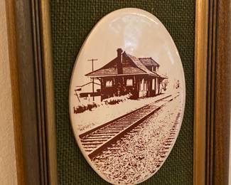 Thomasville "Train Station" Wall Hanging