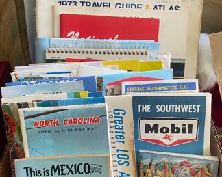 Travel Maps, Guides and Other Paper Ephemera