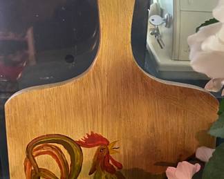 Rooster Cutting Board