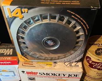 Wheel Covers/Weber Smokey Joe