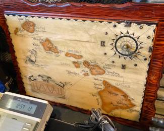 Hawaiian Souvenir Clock