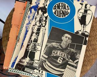 1960's Greensboro Generals Hockey Programs