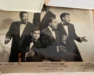 The Drifters Fisher Productions Promo Photo