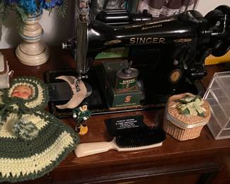 Old Singer Sewing Machine