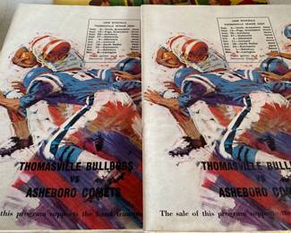 Thomasville vs. Asheboro Football Programs