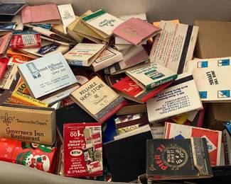 Assorted Advertising Matchbooks