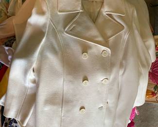 Ivory Colored Peacoat