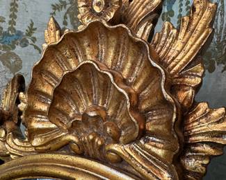 Maitland Smith Ornate Gold Mirror