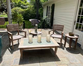 Teak outdoor furniture