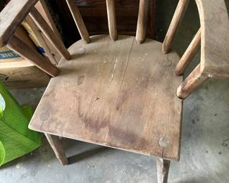 Hand Crafted Wood Chairs