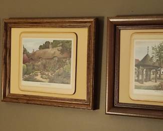 Trio Prints English Cottage