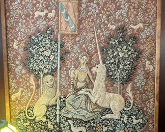 Unicorn tapestry