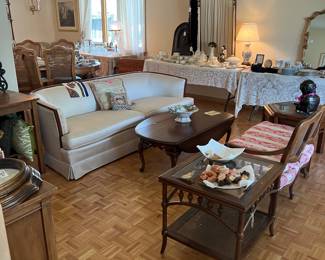 Assortment of end tables