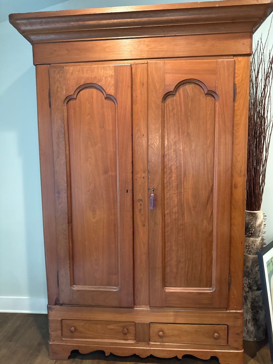 Large antique armoire
