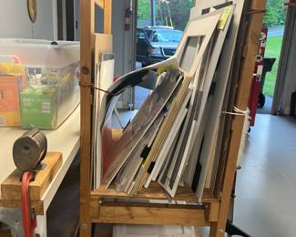 Art storage rack