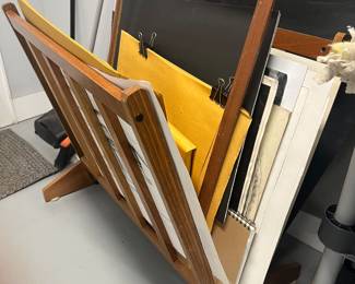 Art storage rack