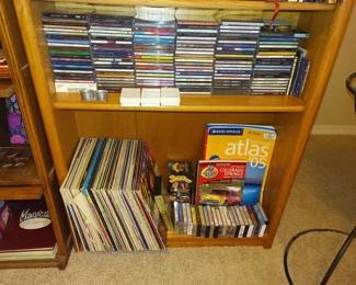 Vinyl records and cd's