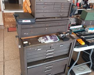 Kennedy 3 piece rolling toolbox