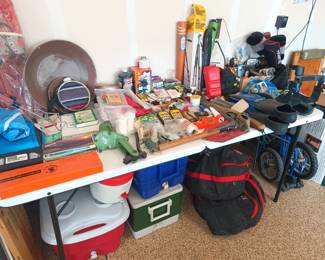 Camping and fishing and goldpanning