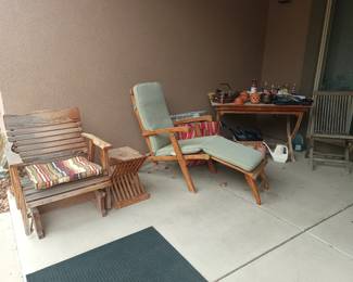 More patio furniture