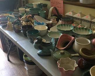 Hull Pottery  Finial Price all $5.00 each 
No other discount