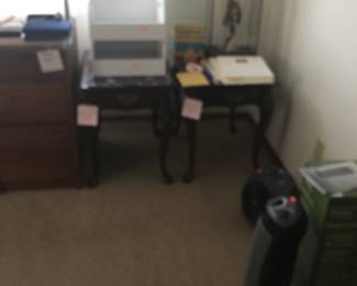 Cherry end tables