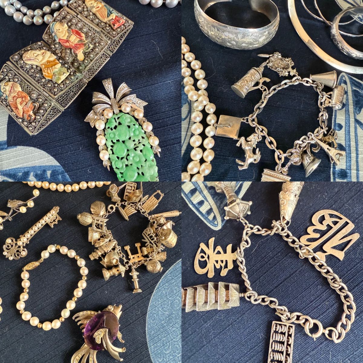 WELCOME TO CARLSBAD! Gorgeous jewelry and super unusual gold. Sterling, Vintage, etc..